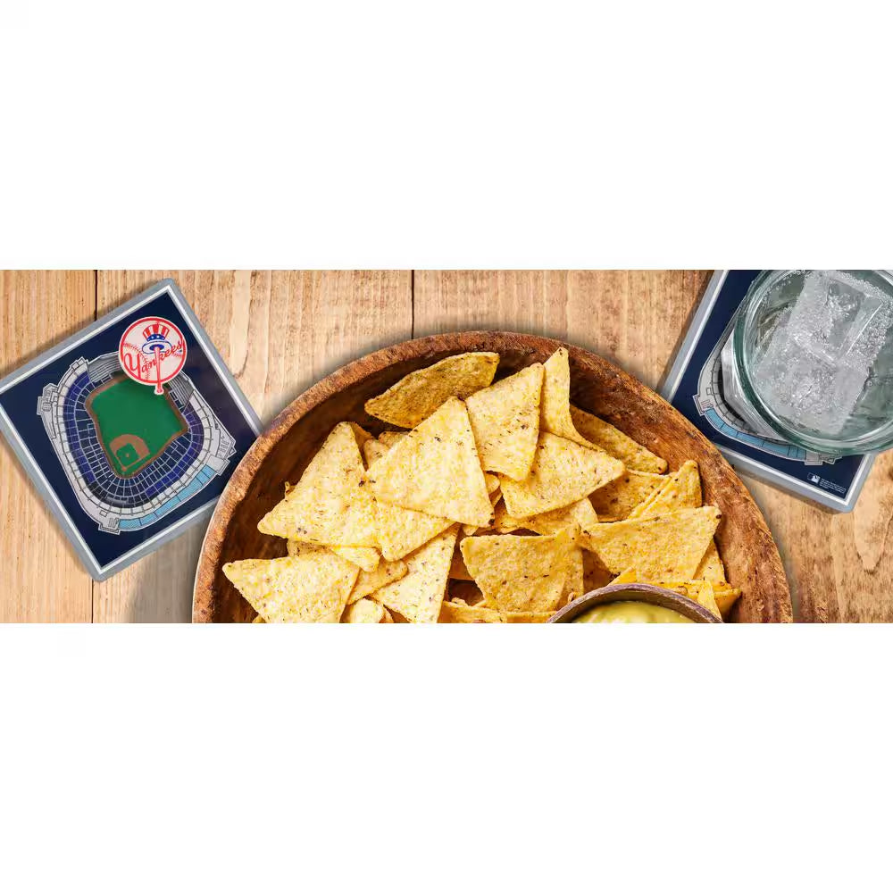 MLB New York Yankees 3D Stadiumviews Coasters