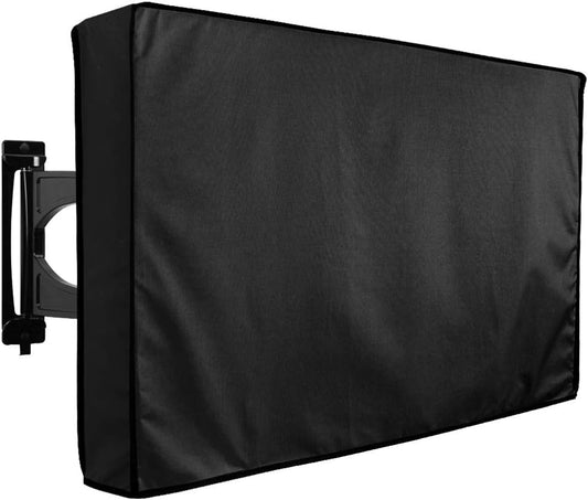 Depot Outdoor TV Cover 46 to 48 Inches with Bottom Cover, Heavy Duty, Waterproof Thick Fabric, Weatherproof Outdoor TV Enclosure for outside TV